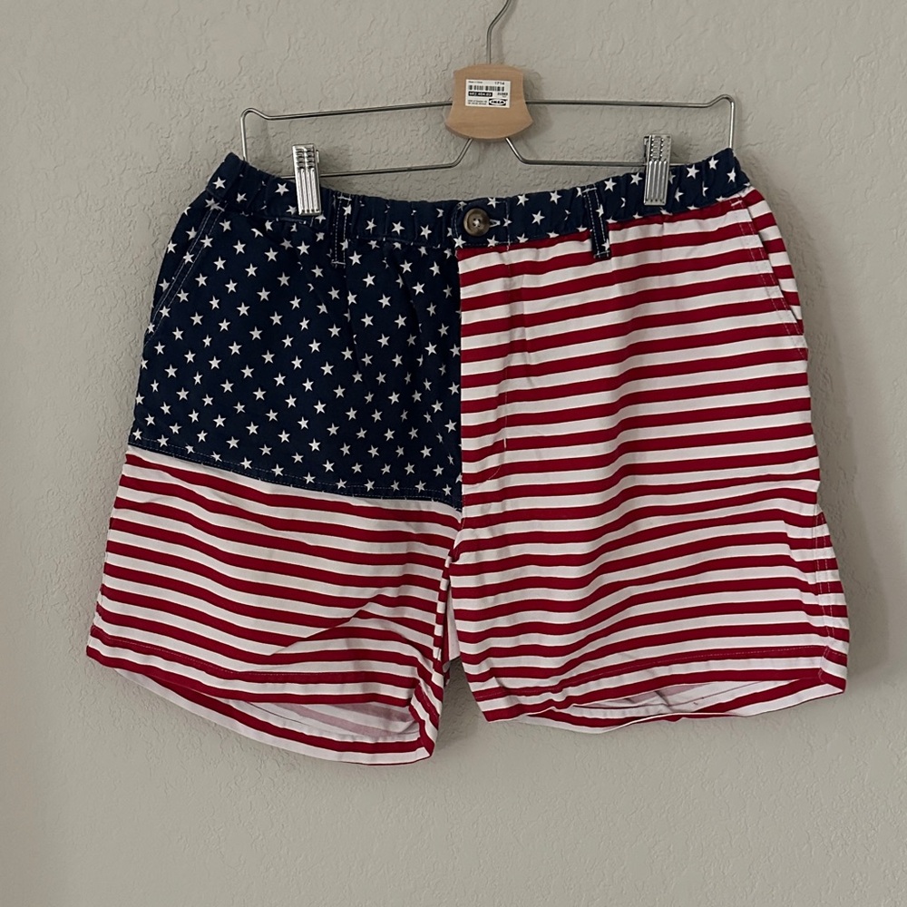 Chubbies American Flag Patterned Shorts Size XXL